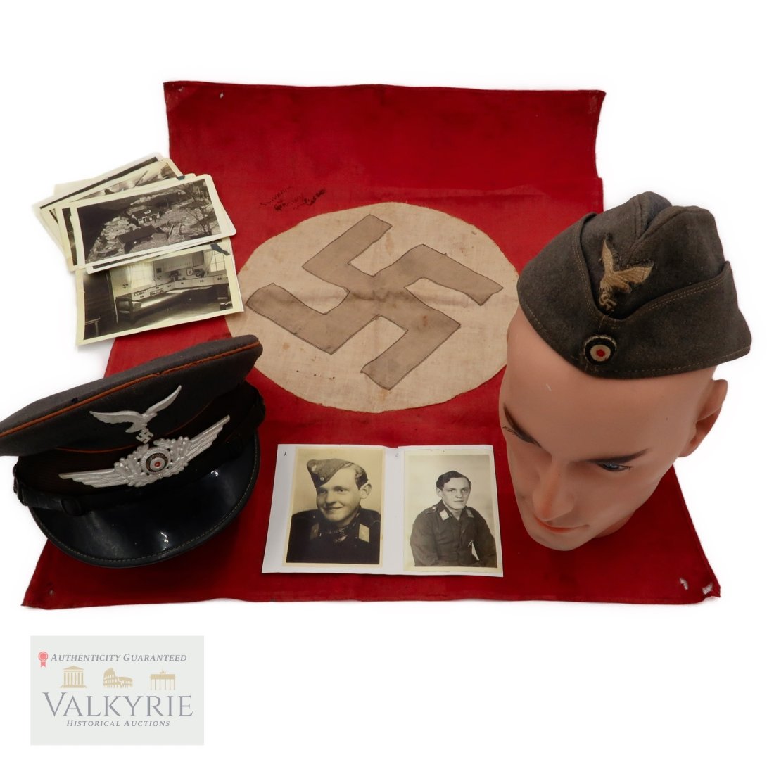 Luftwaffe FallschirmjÃ¤ger Named POW Grouping (1 of 18)