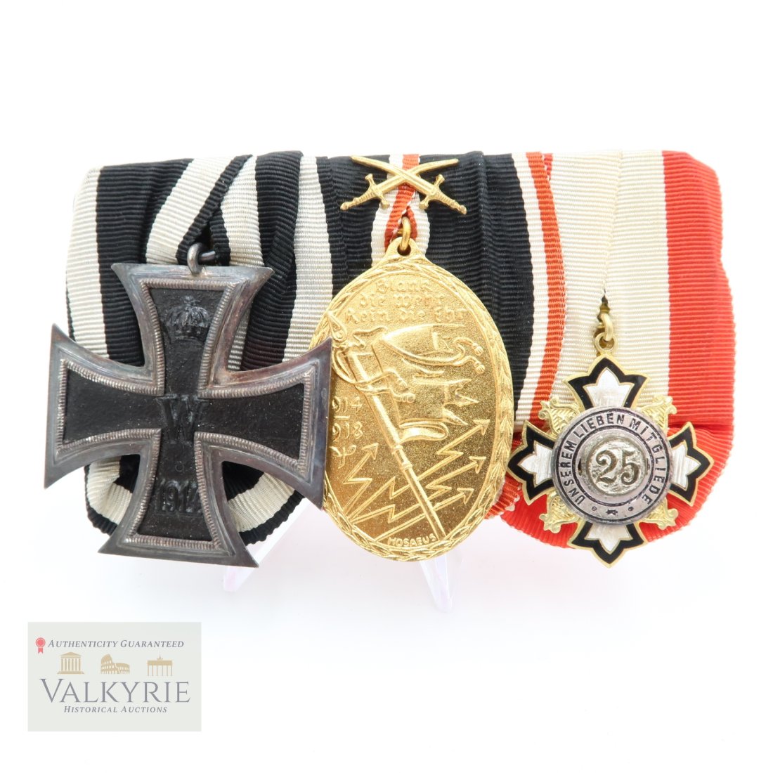 Imperial German First War WWI Medal Bar Grouping (1 of 5)