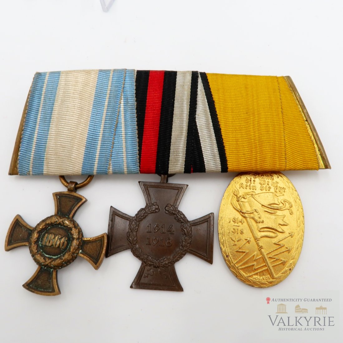 Imperial German First War WWI Medal Bar Grouping (1 of 5)