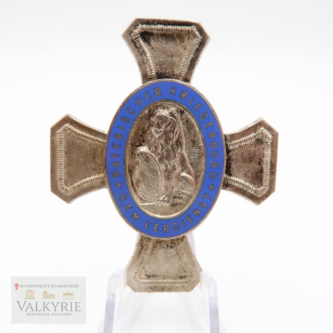 German WWI Bavarian Warrior League Cross of Honor (1 of 2)