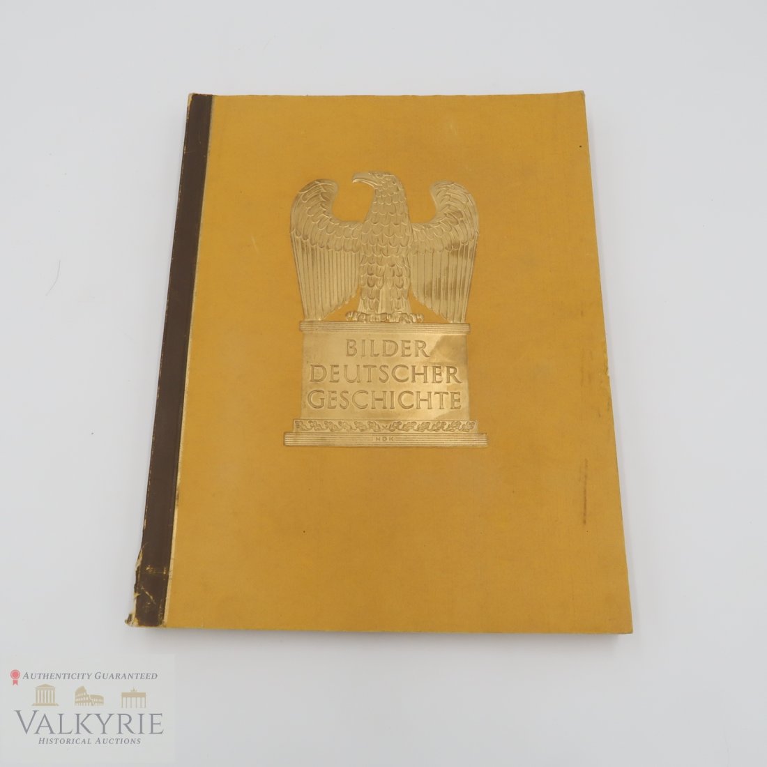 "BILDER DEUTSCHER GESCHICHTE" CIGARETTE CARD BOOK (1 of 4)