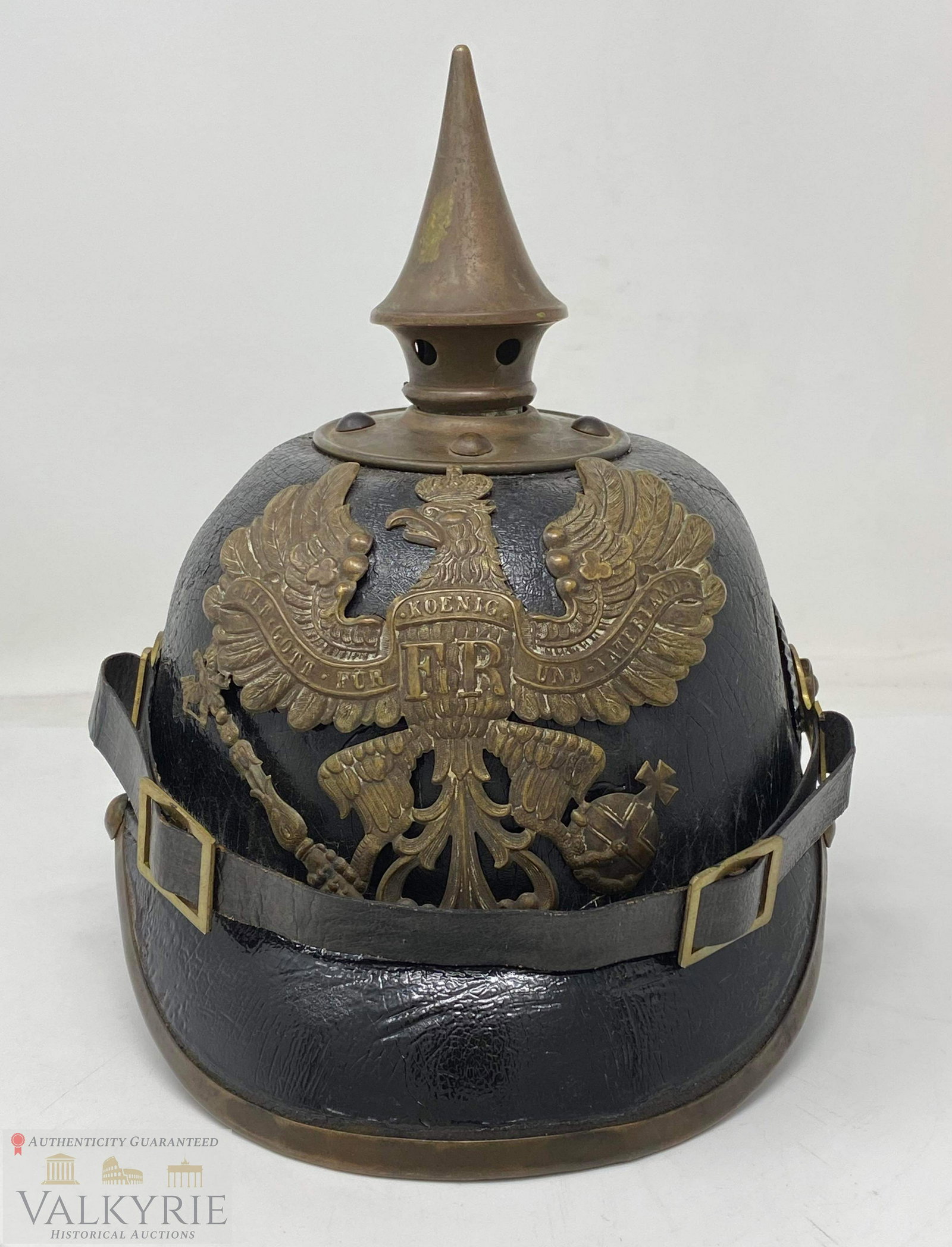 German Prussian Pickelhaube Helmet M1891 Model WW1 (1 of 16)