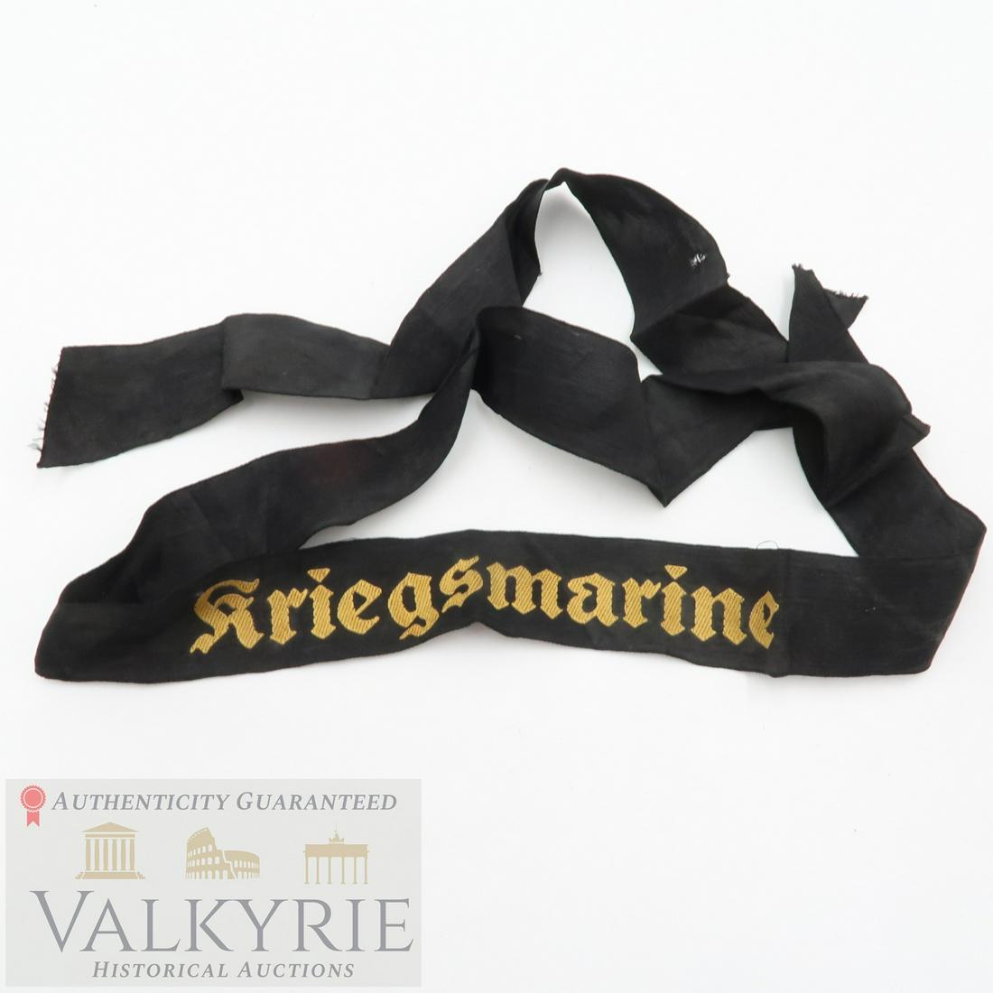 Kriegsmarine Cap titles With "Kriegsmarine" Text (1 of 3)