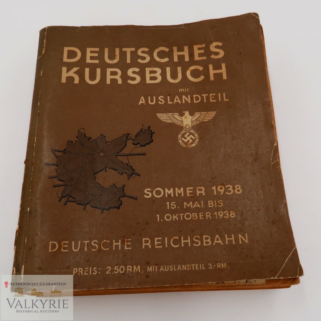 Reichsbahn Deutsches Kursbuch Sommer 1938 (1 of 6)