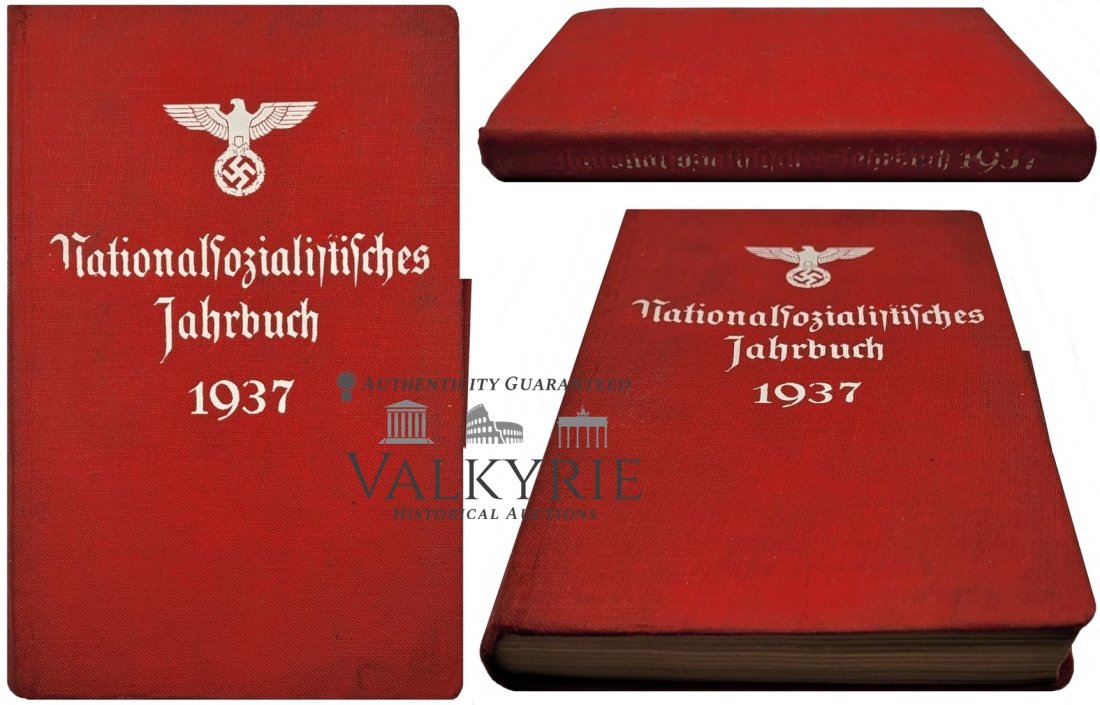 Nationalist Yearbook from 1937: Nationalist Yearbook from 1937 Nationalistischen Jahrbuch 1937 Hereusgegeben Reichsleiter NSDAP Philipp Bouhler. Mit Beitragen von Dr. Adolf Dresler, Dr. Hans Frank, Dr. Wilhelm Frick, Dr. Joseph Goeb