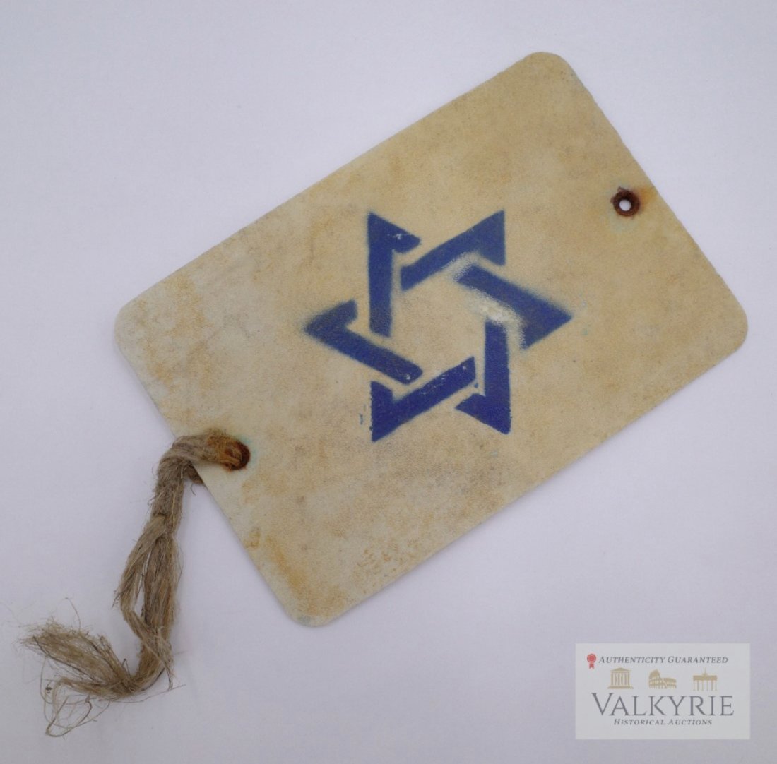 Star of David Armband from Warsaw Ghetto - Ultra Rare (1 of 4)
