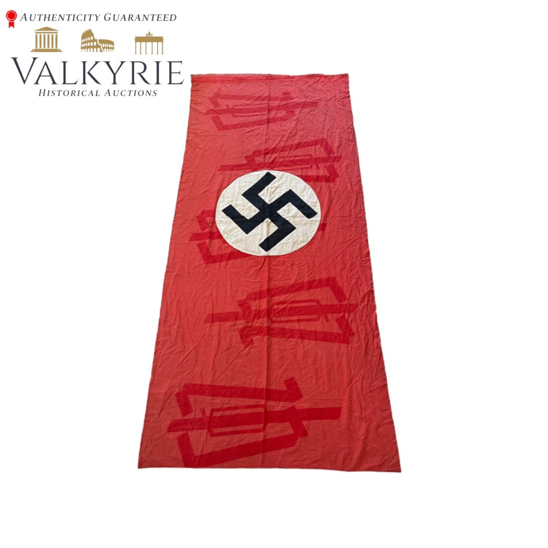 NSDAP Sudeten (ethnic) German Party Flag Banner from the Sudetenland (1 of 4)