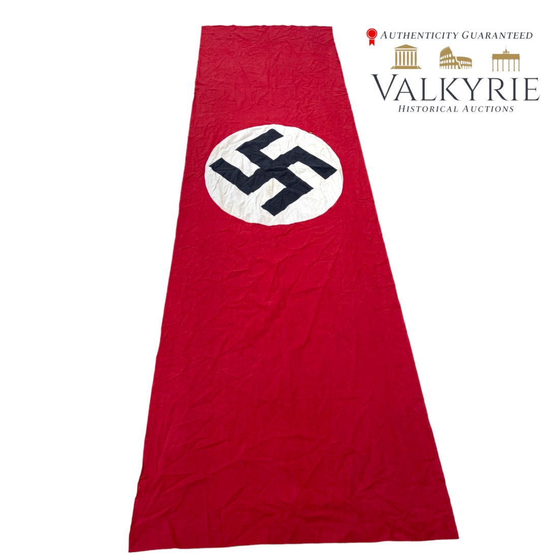 HUGE NSDAP Banner - 138"  x 40" (1 of 5)