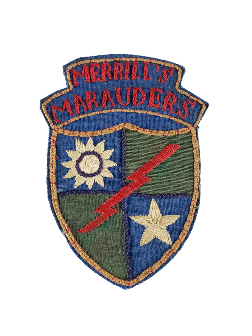 Extremely Rare Field Made Merrill's Marauders Patch (1 of 3)
