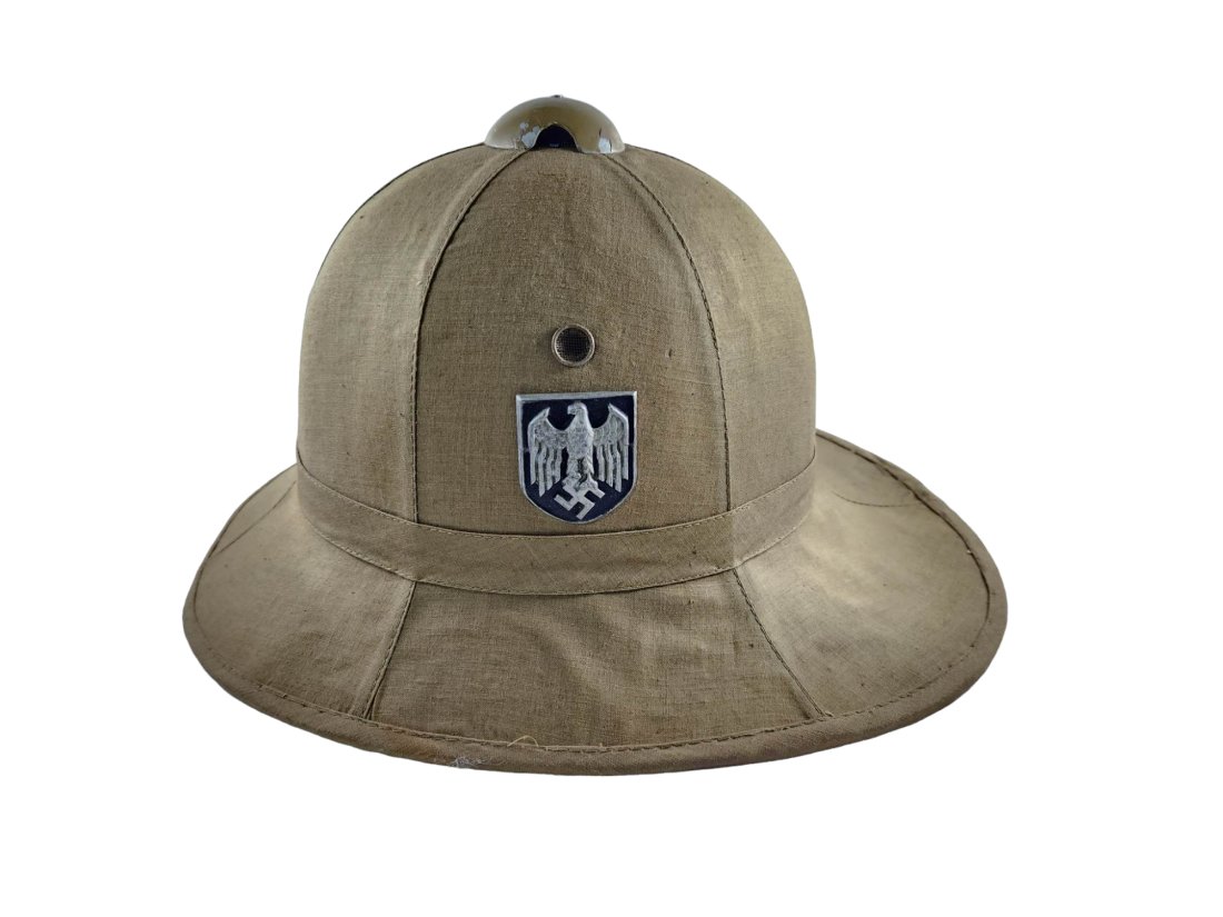 Italian Re-Issued Tropical Pith Helmet (1 of 10)