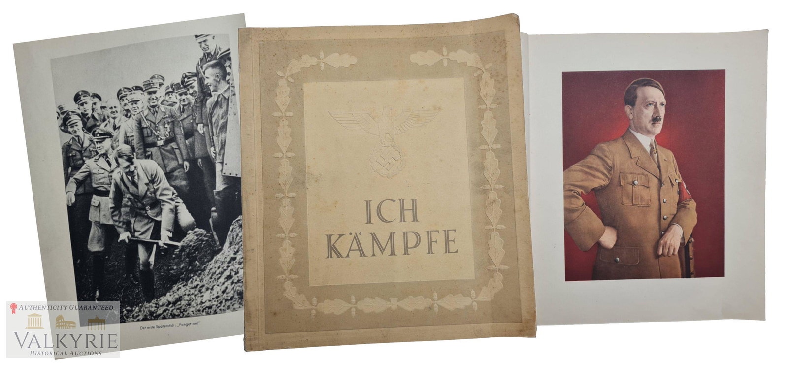 "Ich KÃ¤mpfe" NSDAP Propaganda Book (1 of 15)