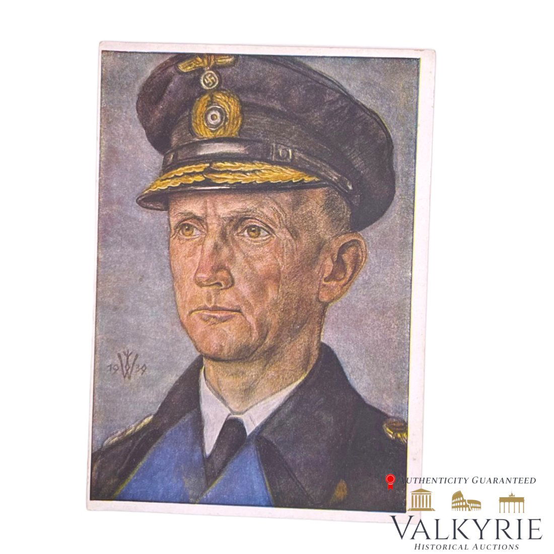 German Willrich Postcards Admiral Donitz (1 of 2)