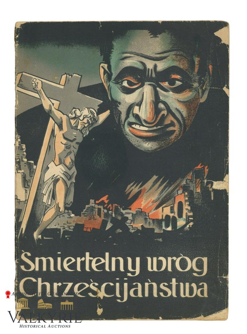 Ultra Anti-Semitic Libel Published in Polish by German Occupiers "Mortal Enemy of Christianity" 1943 (1 of 8)