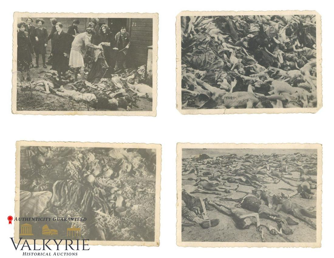 4 Very Graphic Photos of Bodies of Dead Prisoners in Liberated Concentration Camp (1 of 6)