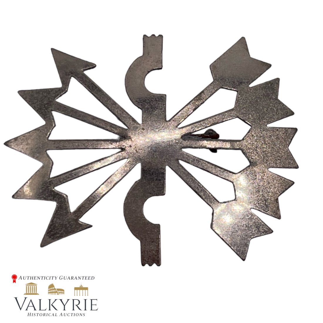 Spanish Civil War Period Falange Yoke & Arrows Emblem (1 of 2)