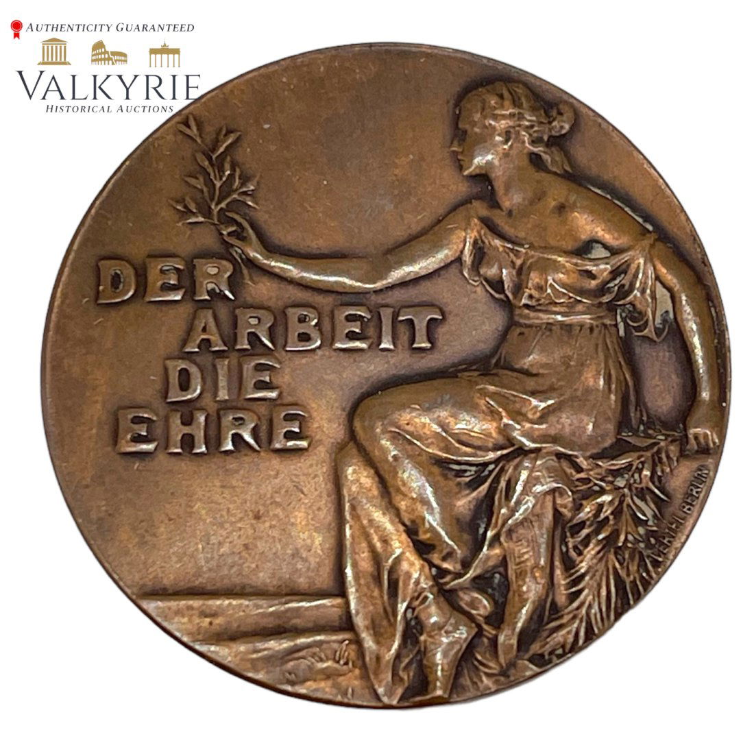 Bronze Medal - German Laundry Association 1925 (1 of 2)