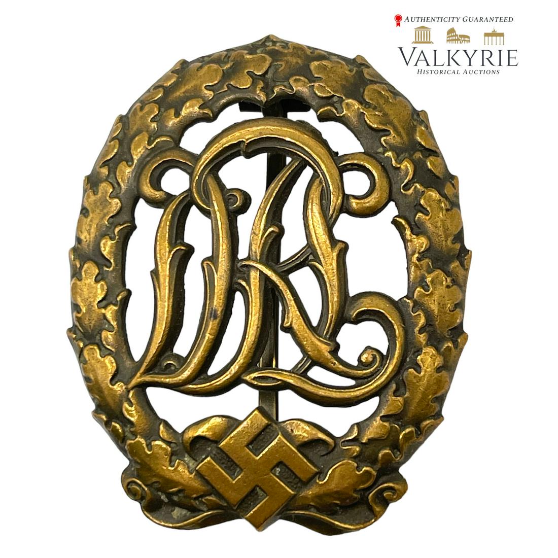 German WWII DRL Sport Badge in Bronze (1 of 2)