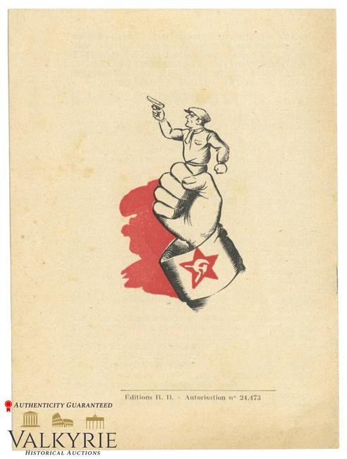 French Propaganda Booklet to Join The French Liberation Army Called "The Liberation Army" (1 of 6)