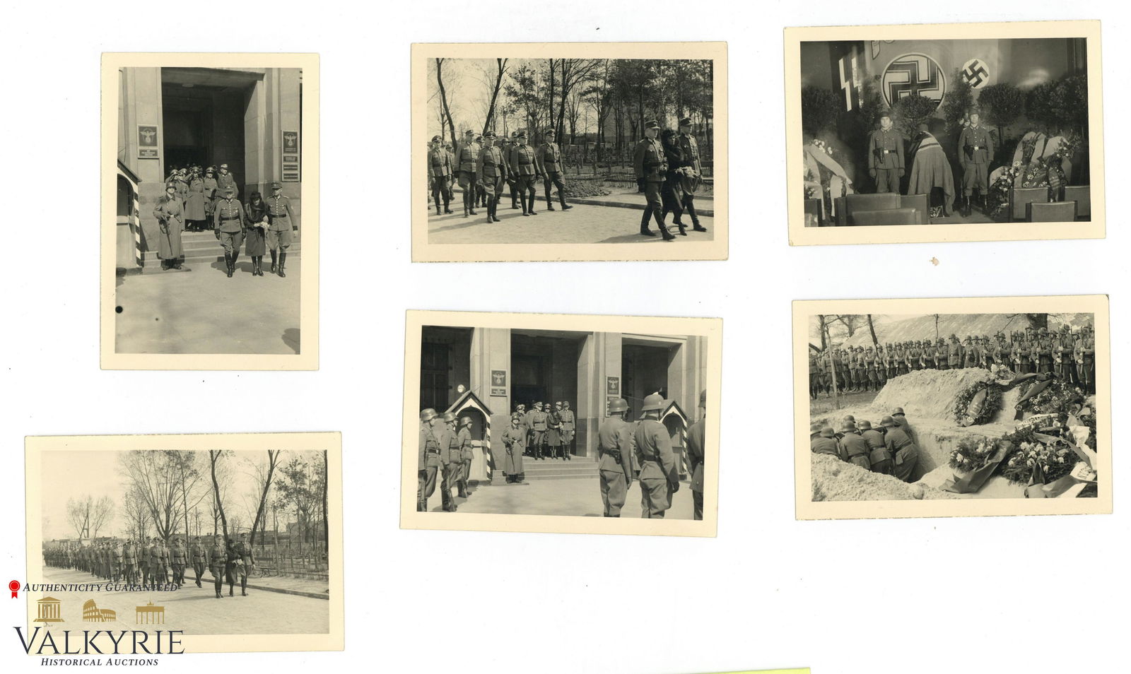 6 Photo Report of the Burial of a Fallen SS Officer Police in Warsaw !! (1 of 9)