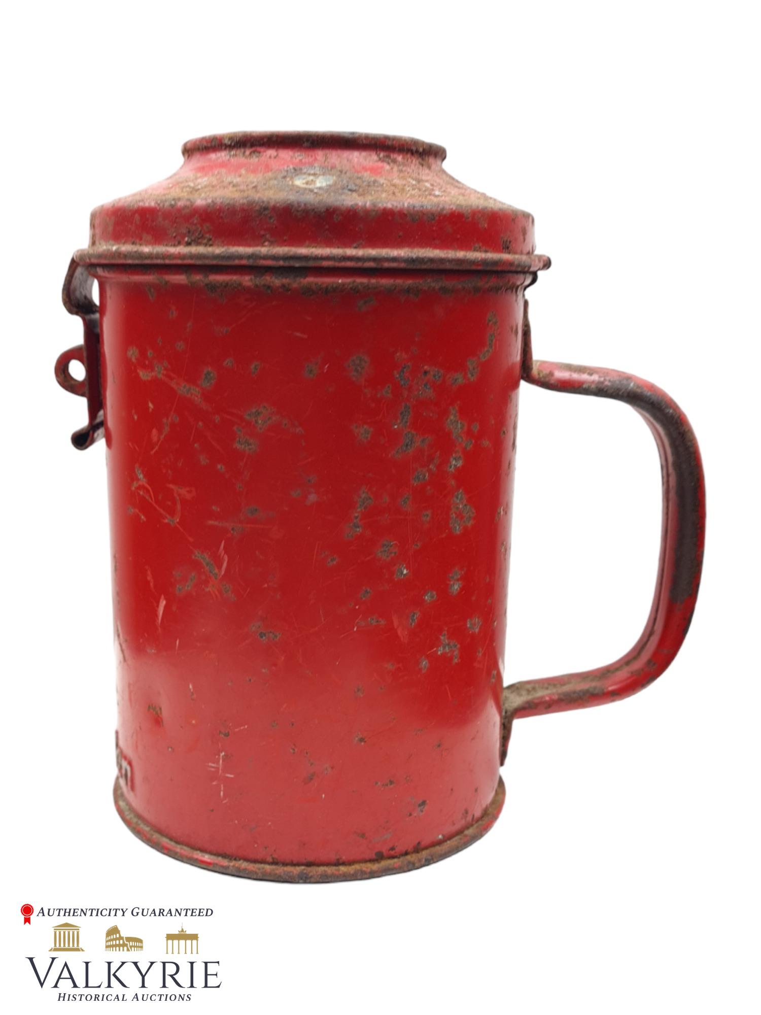 III Reich Period Charity Money Collecting Tin Probably of the WHW - Gau Baden: III Reich Period Charity Money Collecting Tin Probably of the WHW (Winterhilfswerk) or another Nazi Charity organisation. With the inscription in relief "Gau Baden" This tin traces back to Nazi Party