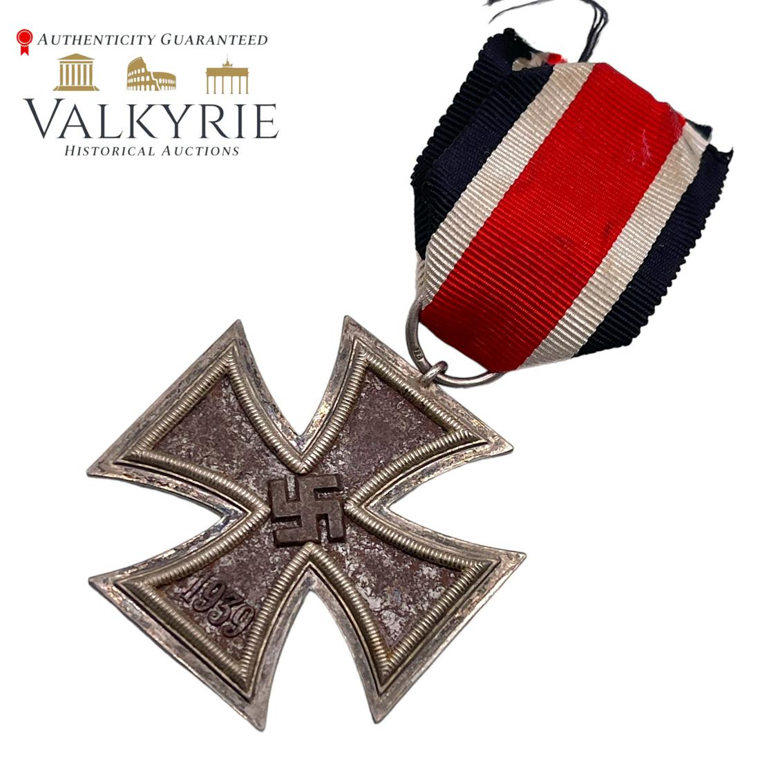 German WWII Iron Cross 2nd Class EK2 27 Marked (1 of 3)