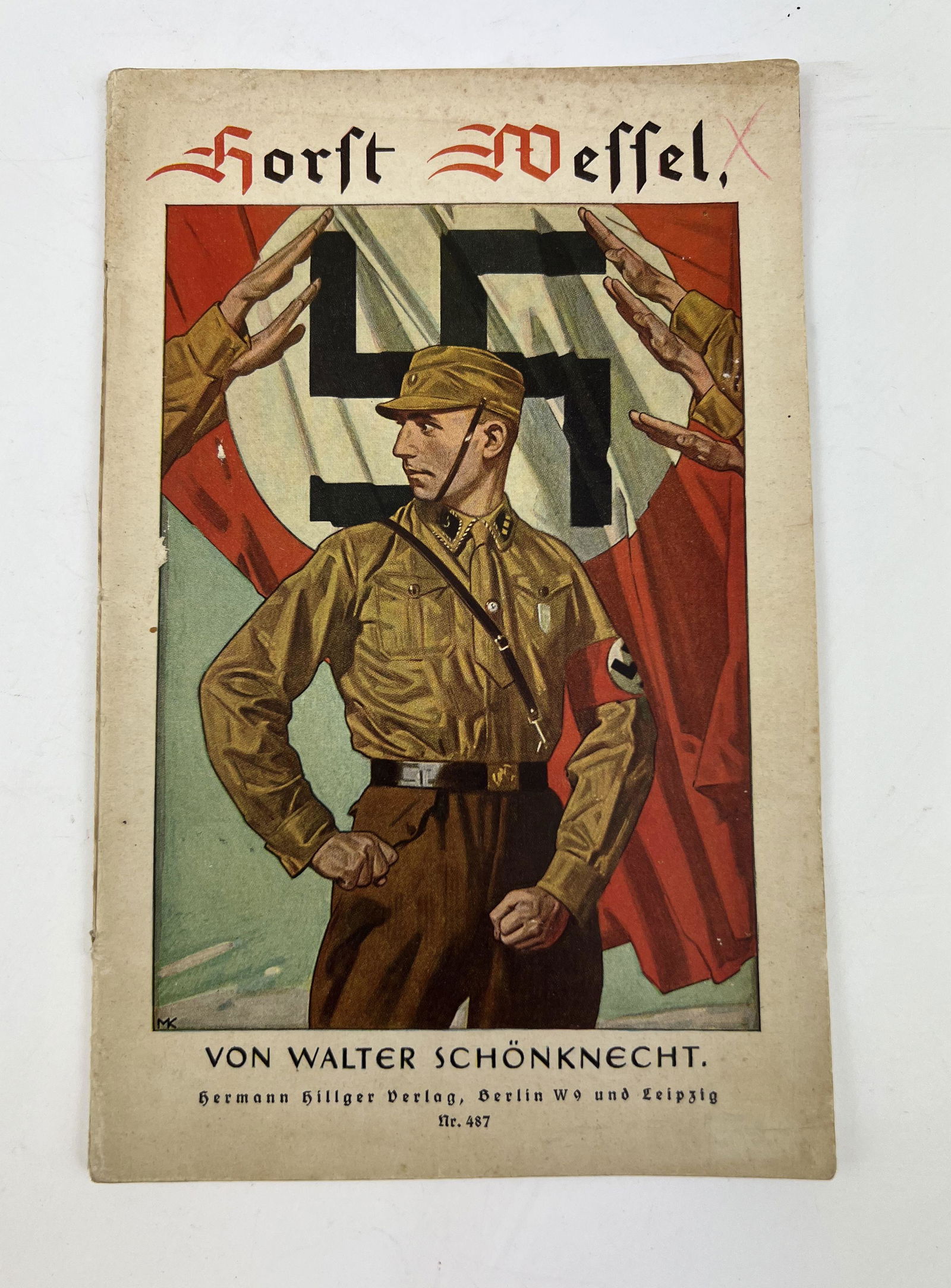 Horst Wessel von Walter Schonknecht SA man Propaganda 2ww Germany (1 of 5)