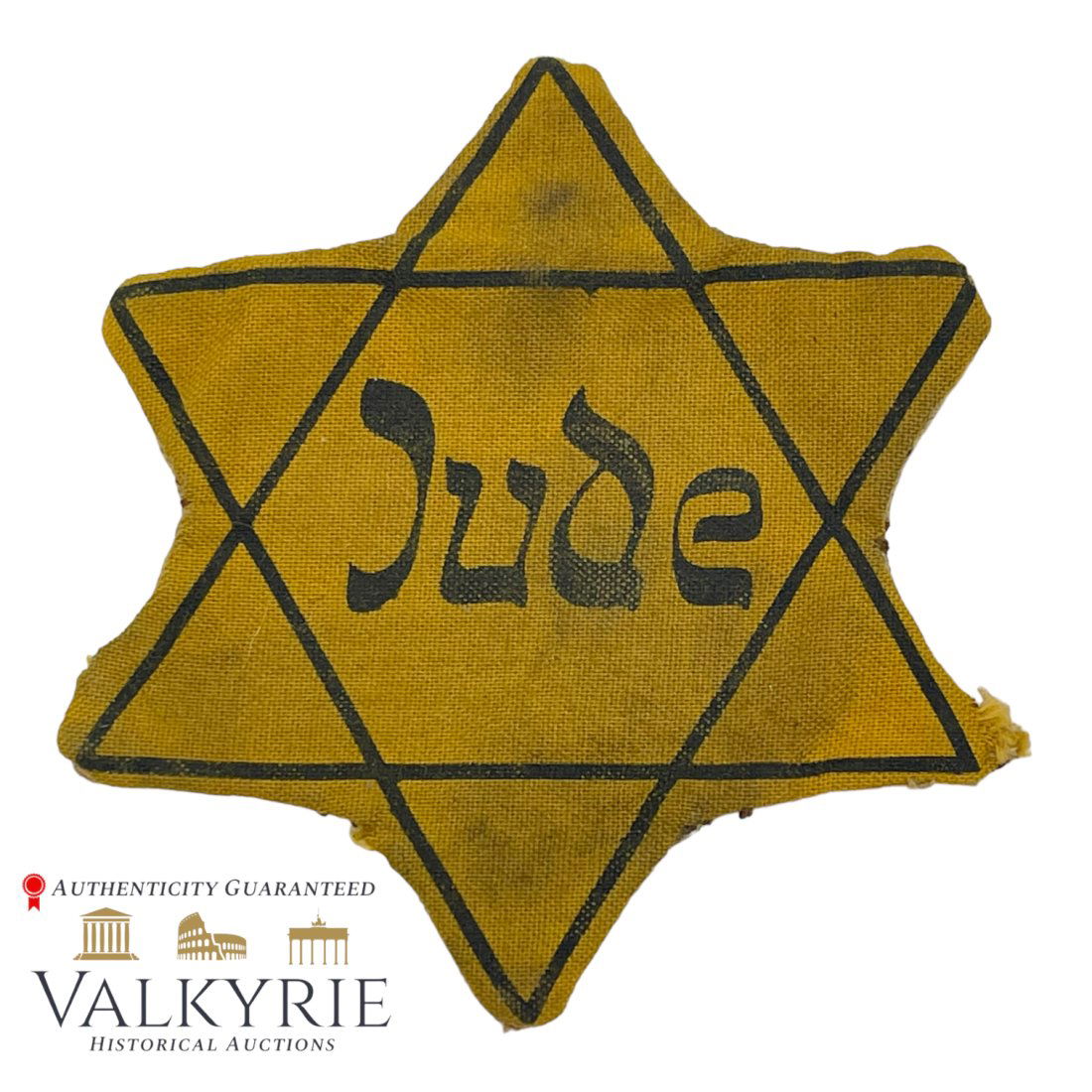 Jude Star of David Cloth Badge (1 of 3)