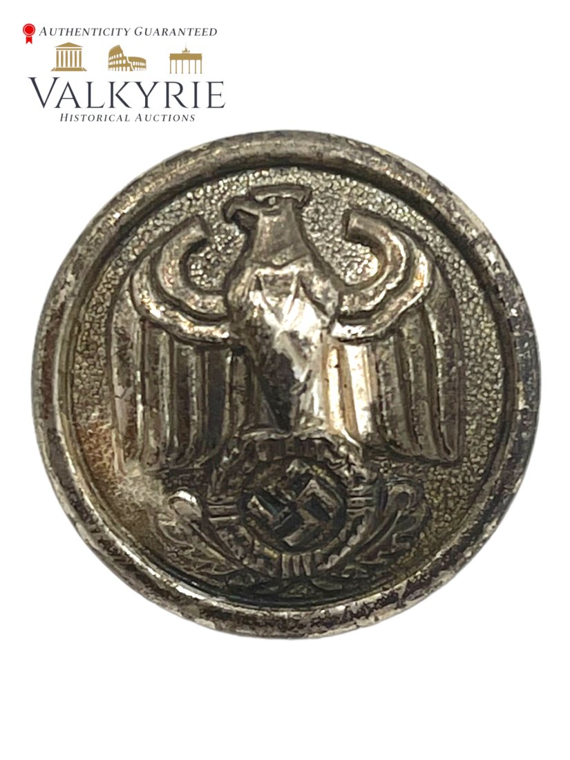 Nazi German Uniform Button - Diplomatic / Eastern Occupied Territories - RARE: Nazi German Uniform Button - Diplomatic / Eastern Occupied Territories - RARE