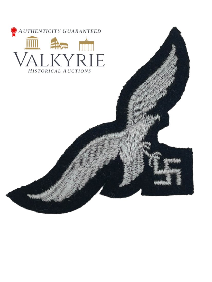 German Luftwaffe HERMANN Goering DIVISION EM/NCO OVERSEAS/M43 CAP EAGLE: German Luftwaffe HERMANN Goering DIVISION EM/NCO OVERSEAS/M43 CAP EAGLE