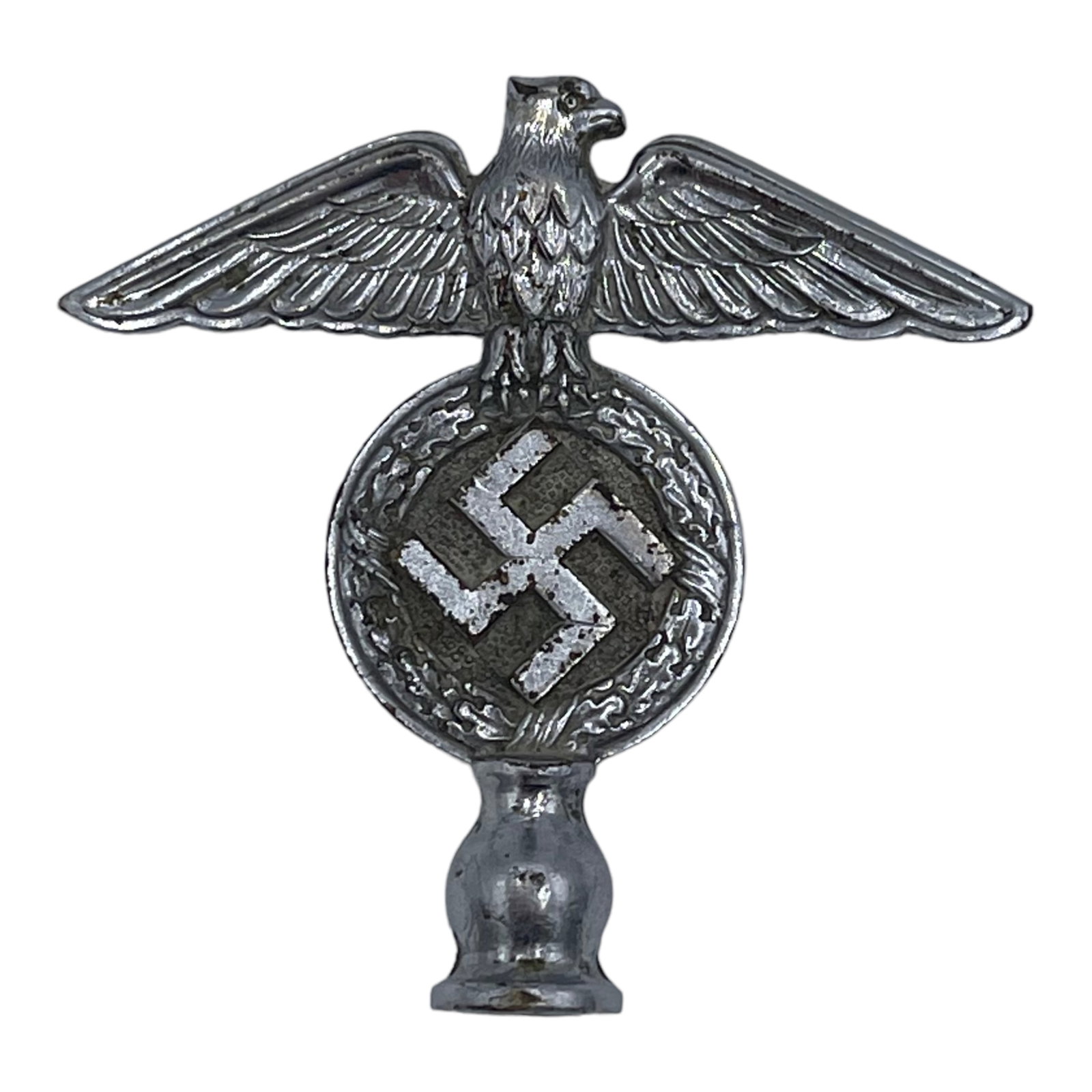 Nazi Third Reich Pennant Finial Topper: Nazi Third Reich Pennant Flag Finial Topper