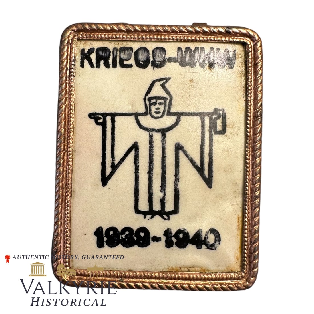 Badge of the War WHW 1939-40 in Munich (1 of 2)
