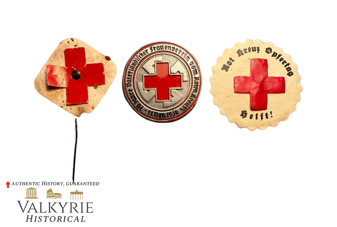 3 Badges Related to the German Red Cross (1 of 7)