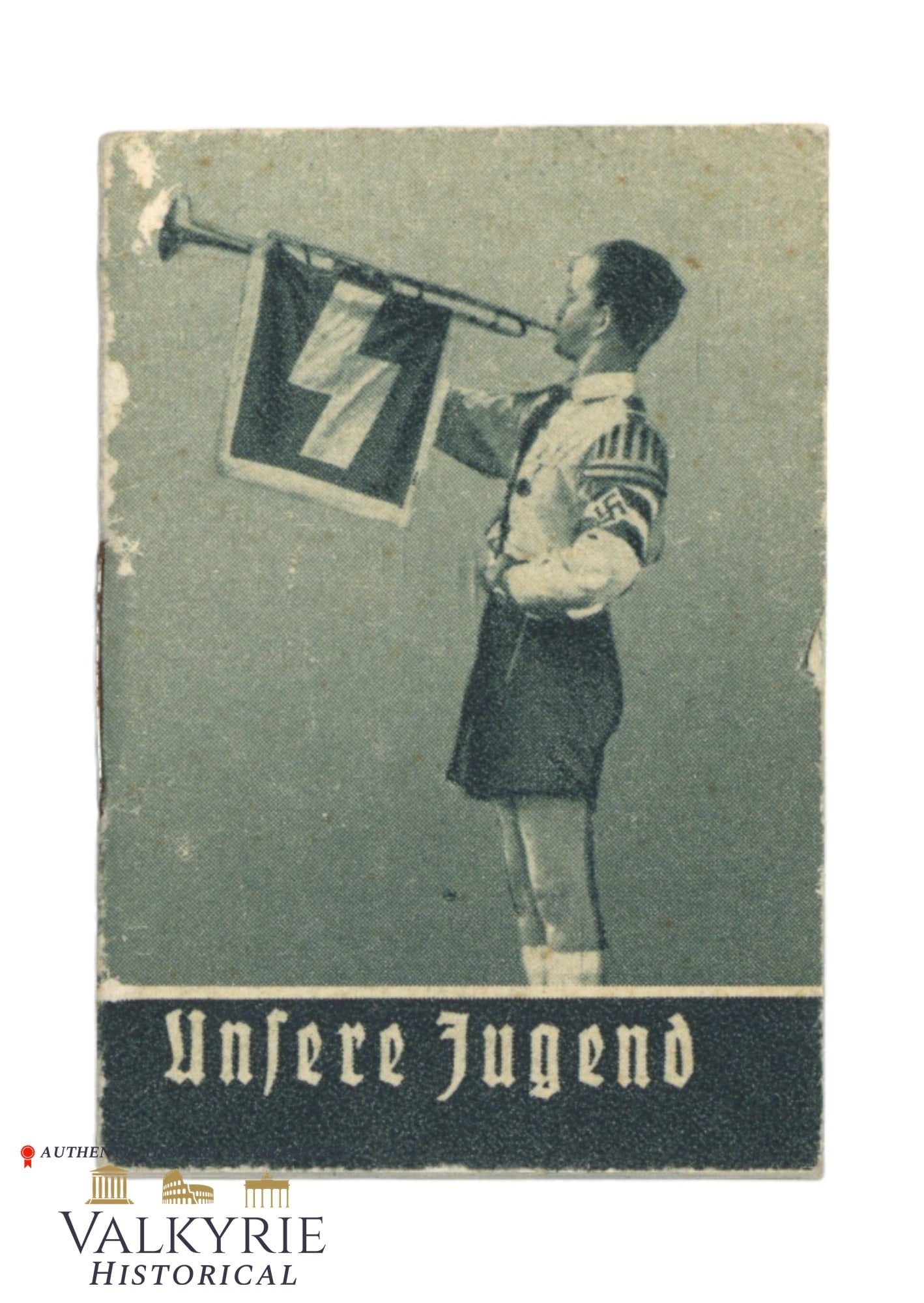 Winterhilfswerk Mini-booklet Printed for Fundraising - "Our Youth" About Hitlerjugend: Winterhilfswerk Mini-booklet Printed for Fundraising - "Our Youth" About Hitlerjugend. With plenty of photos. Shipping from our office in Europe.