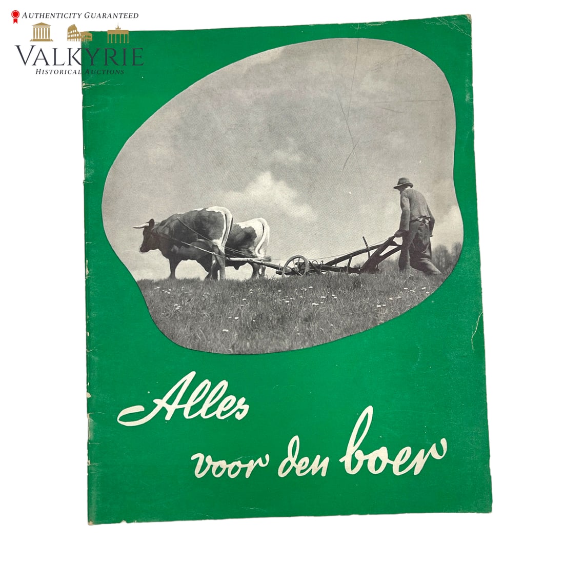 German Dutch WWII Book "Alles voor den Boer" (1 of 3)