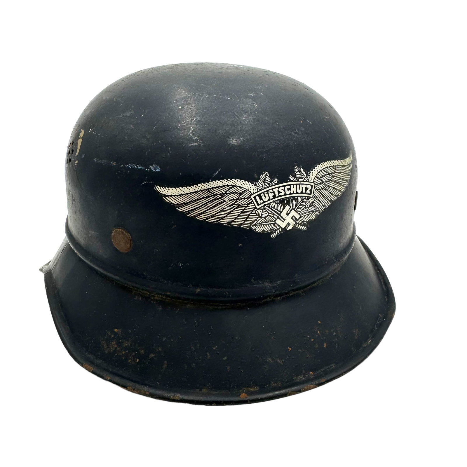German WWII Luftschutz Helmet (1 of 5)