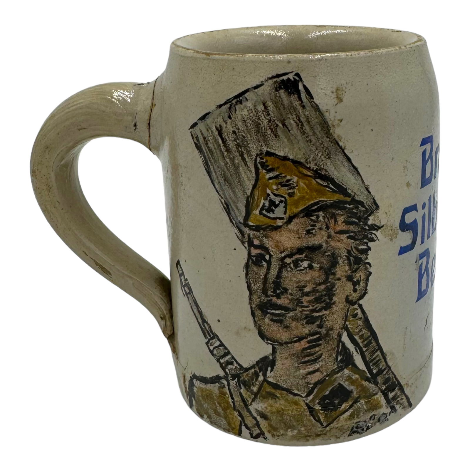 German WWII RAD Veteran Decorated Stein (1 of 6)