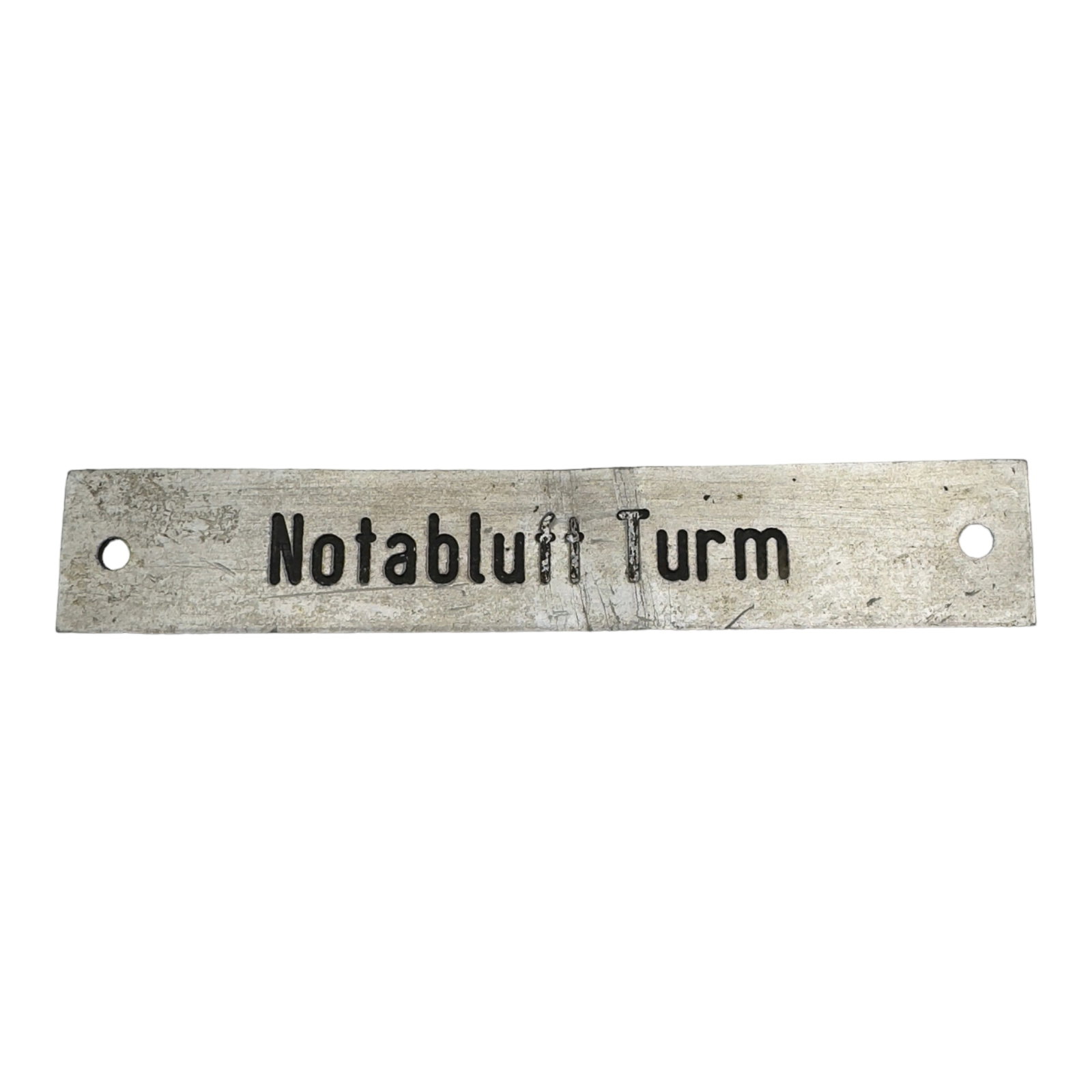 Kriegsmarine U-Boat U-Boot Nameplate: U-boat nameplates. Nameplates from Uboot, unheard of in the collector's trade. Each equipment on the ship had its own plate with a description of the device, chest, tools, engine compartments, torpedo