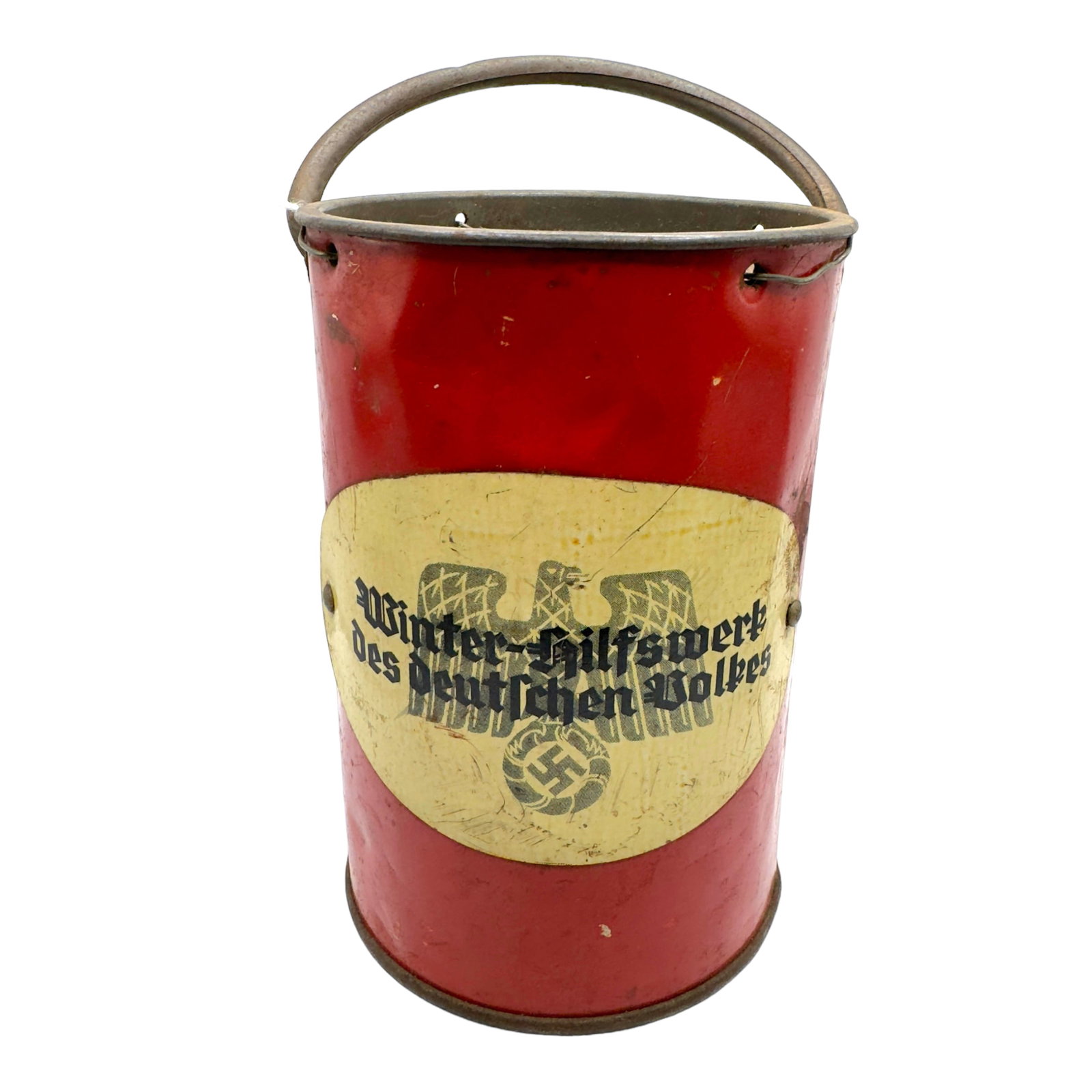 Third Reich Nazi WHW Donation Canister: Third Reich Nazi WHW Donation Canister