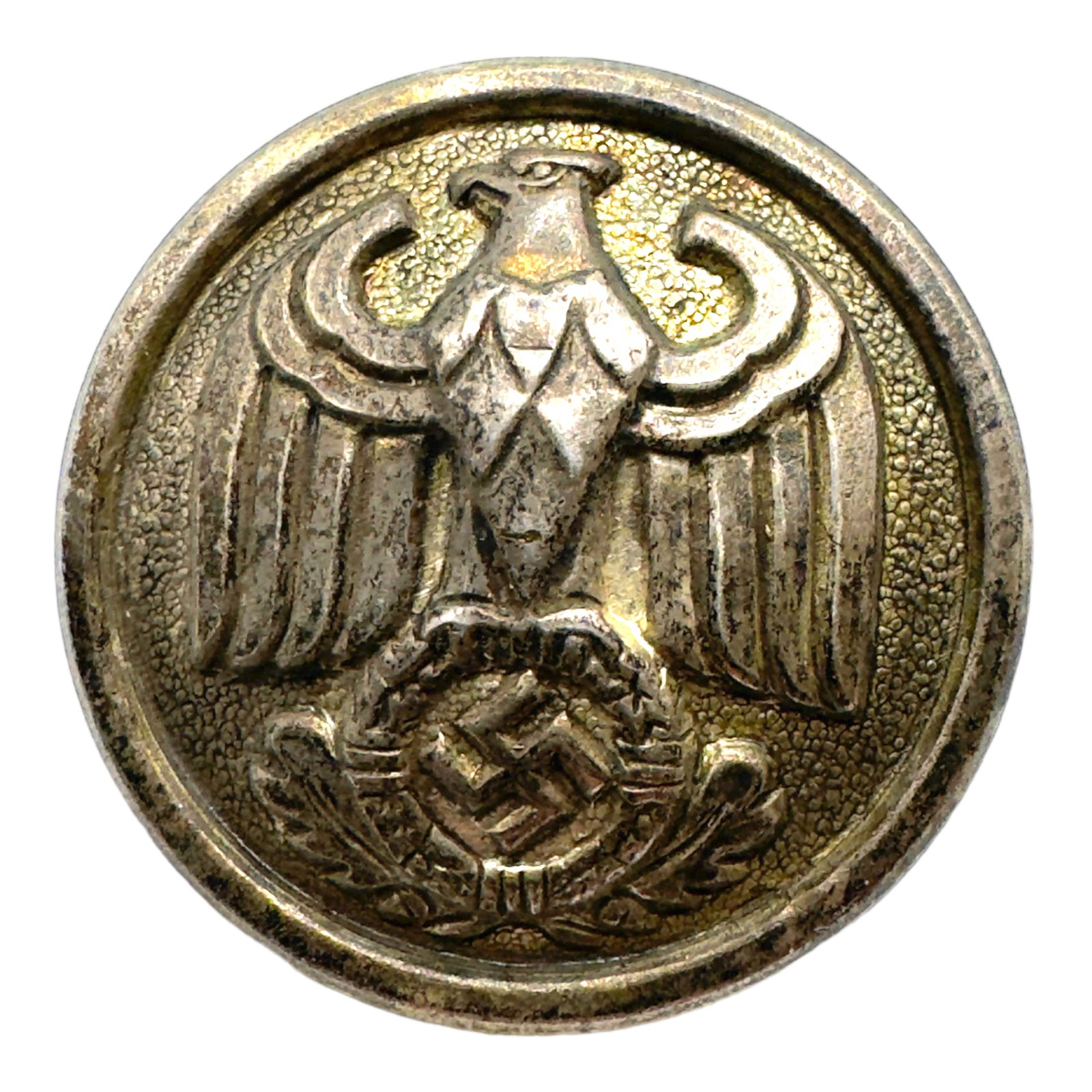 Nazi German Uniform Button - Diplomatic / Eastern Occupied Territories - RARE: Nazi German Uniform Button - Diplomatic / Eastern Occupied Territories - RARE