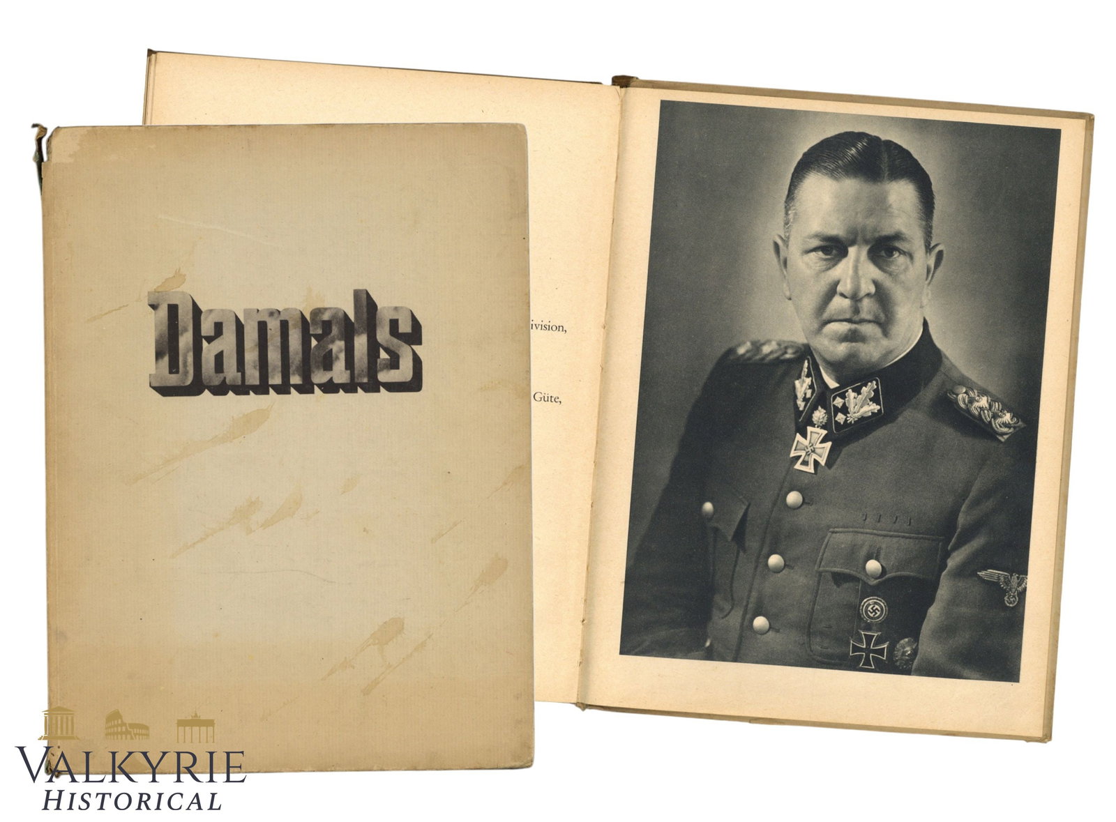 Waffen SS Totenkpof Division Memories Book of the French Campaign "Back Then" 1940: Waffen SS Totenkpof Division Memories Book of the French Campaign "Back Then" 1940. Many interesting photos of the campaign. Hard cover. With original dust cover. Heavily illustrated. 120 pages. All i