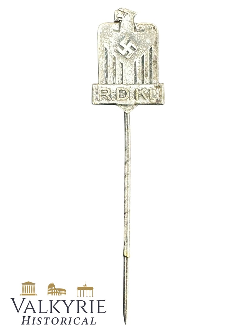 RDKl - National Associaion of German Small Animal Breeders Membership Lapel Pin: RDKl - National Association of German Small Animal Breeders Membership Lapel Pin. Maker marked. All items for this auction will be shipping from Europe. Shipping cost $25 it doesn't matter how many it