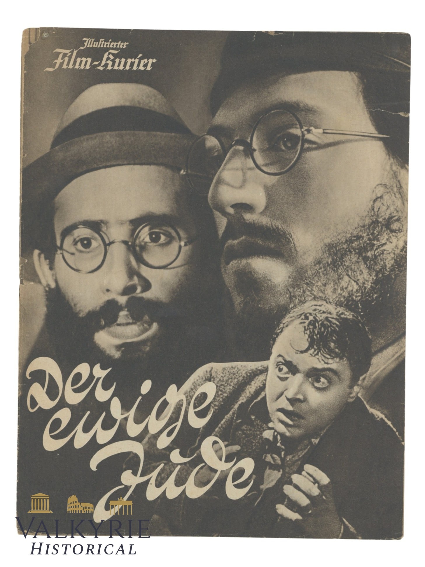 German Film Review Magazine "Illustrierter Film-Kurier" Dedicated to the Film "Der Ewige Jude" (1 of 5)