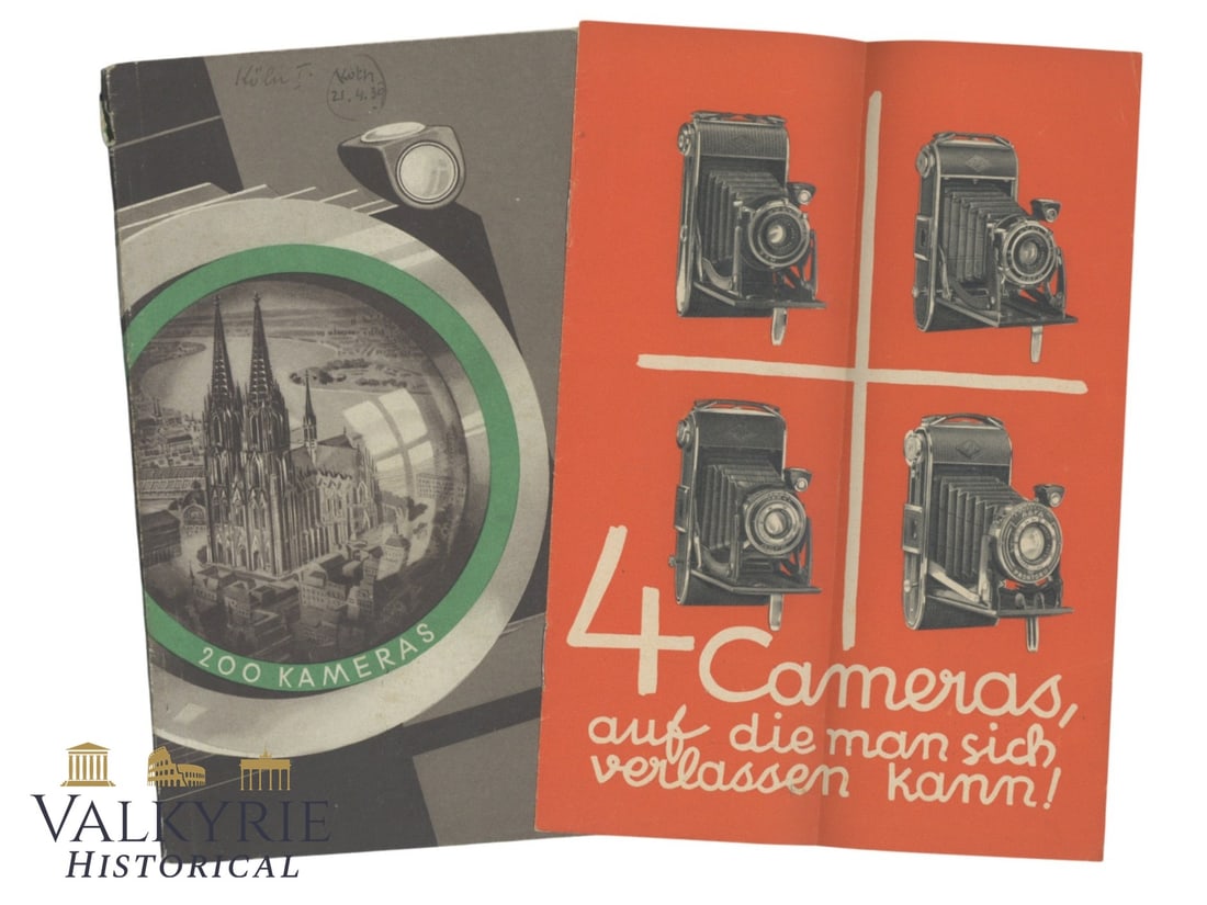 Agfa German Photo Cameras and Photographic Film Company III Reich Period Catalogue of Photo Cameras (1 of 16)