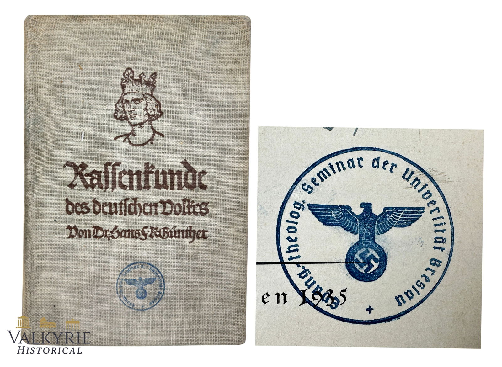 Book “Rassenkunde des deutschen Volkes” “Racial Science of the German People": Key information about the book: Full title: Rassenkunde des deutschen Volkes Author: Prof. Dr. Hans F. K. Günther (1891–1968), a German anthropologist and eugenicist, proponent of Nordic racial su