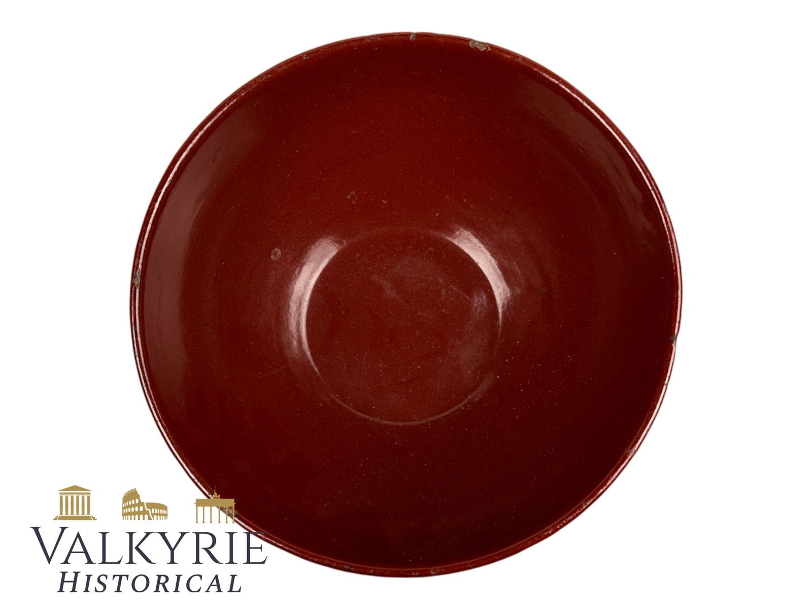 Rare Enamelled Bowl Used in German Concentration Camps by Inmates to Receive The Meal: Rare Enamelled Bowl Used in German Concentration Camps by Inmates to Receive The Meal. You can see on last photo take in KL Auschwitz with same bowl jus to show. All items for this auction will be shi