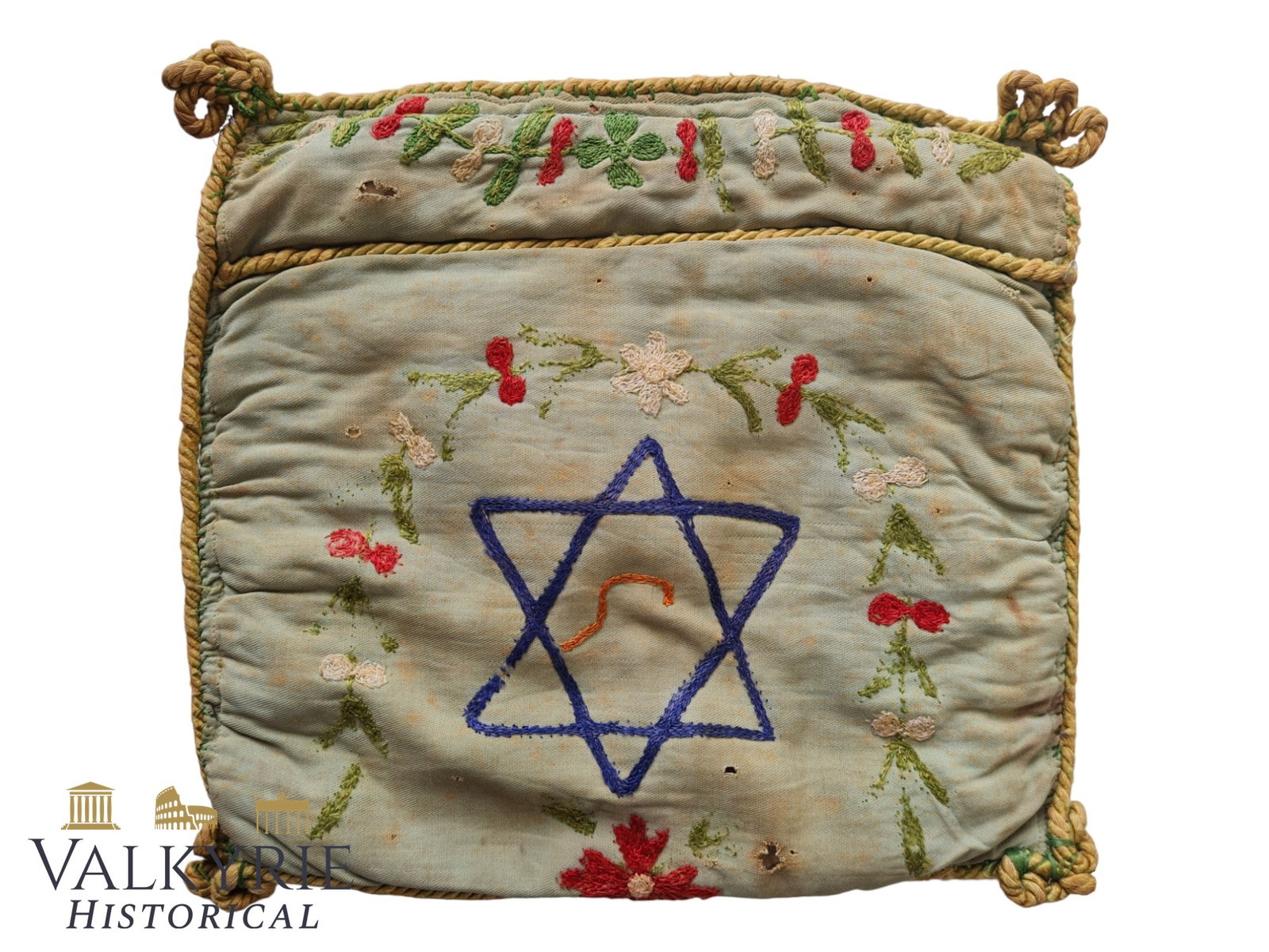 Very Old Hand-Made Bag For Jewish Tallit for Praying Ceremonies (1 of 7)
