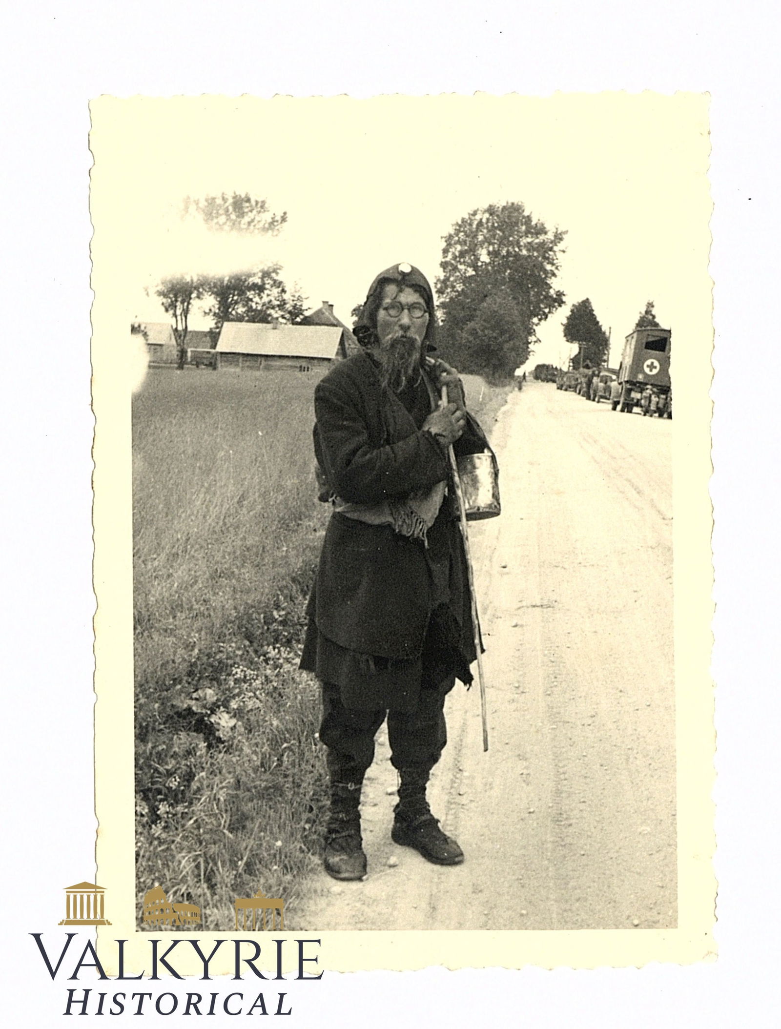 Photo of a Poor Jewish Man in Poland (1 of 2)