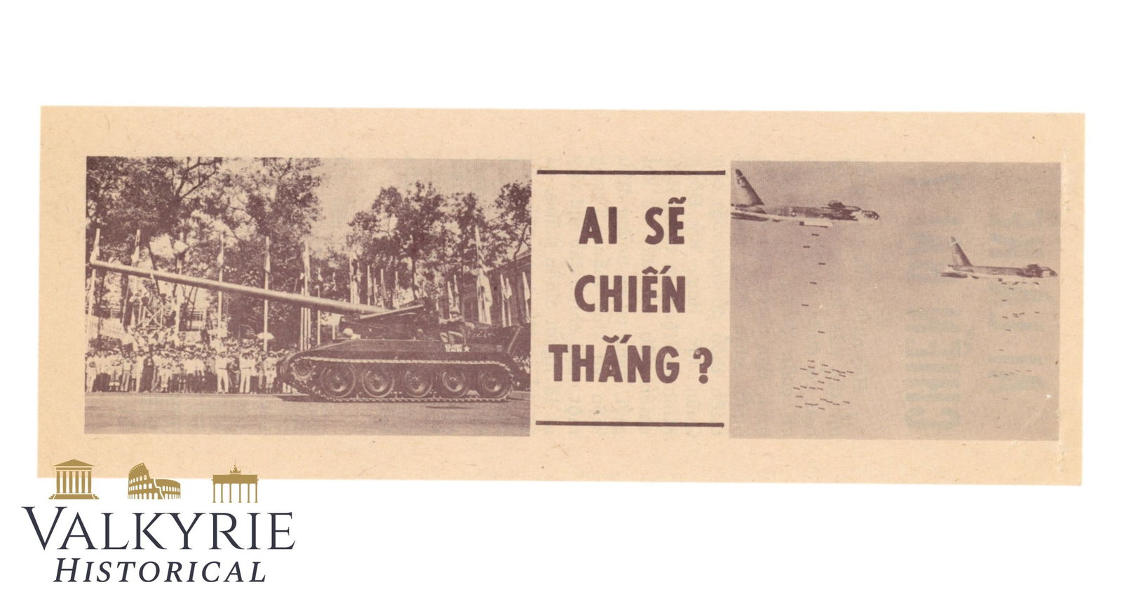 Vietnam War Propaganda Leaflet Against Viet Cong Communist Army "Who Is The Convictor?" (1 of 2)