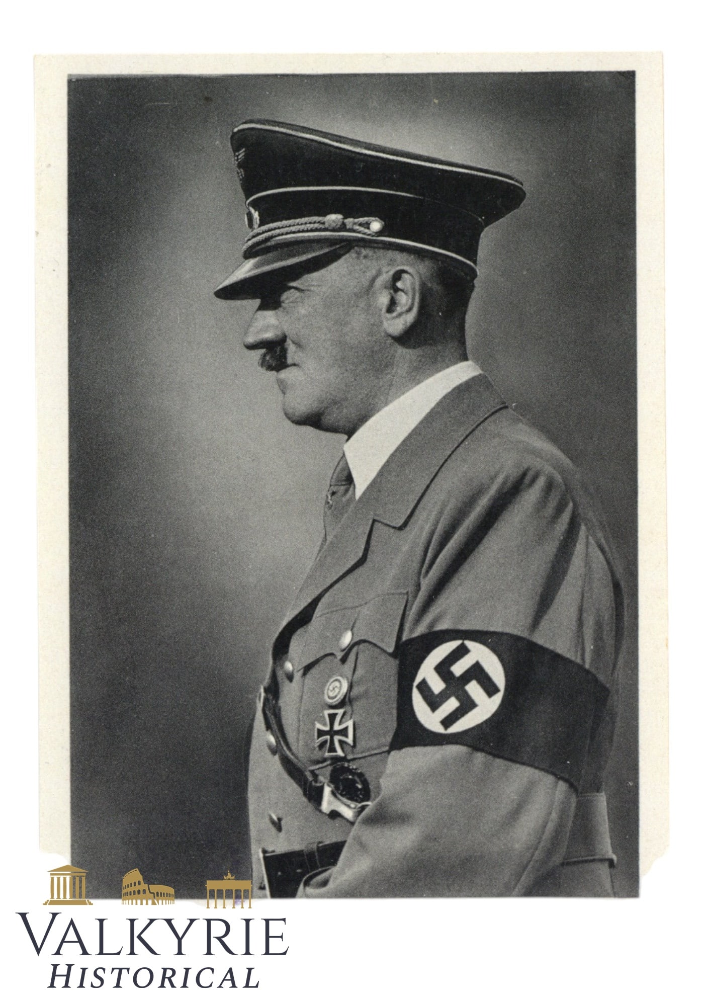 German Propaganda Postcard With Portrait of Adolf Hitler As Liberator of Danzig - 1939 (1 of 2)