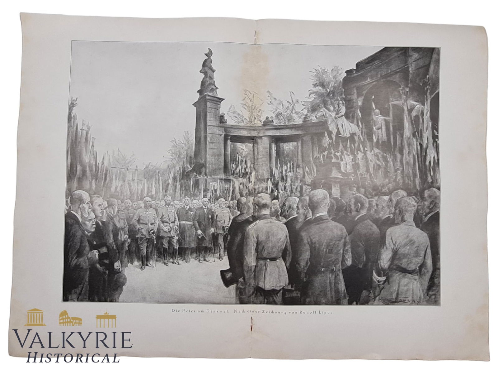 German BIG Booklet "For the Remembrance of the German Day in Halle 11. May 1924" - 4